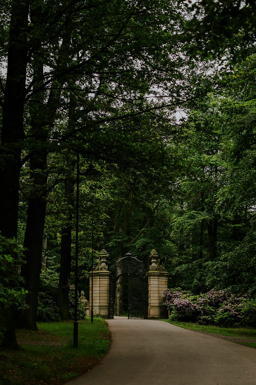 Das Parktor von Schloss Książ